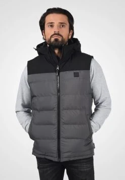 INDICODE JEANS IDIULIUS - Veste Sans Manches - Dk Grey