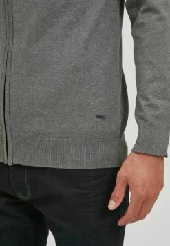 INDICODE JEANS IDERNOLDO - Gilet - Grey Mix -INDICODE Ventes fd875b0c0f124f3389b87623463bd10a