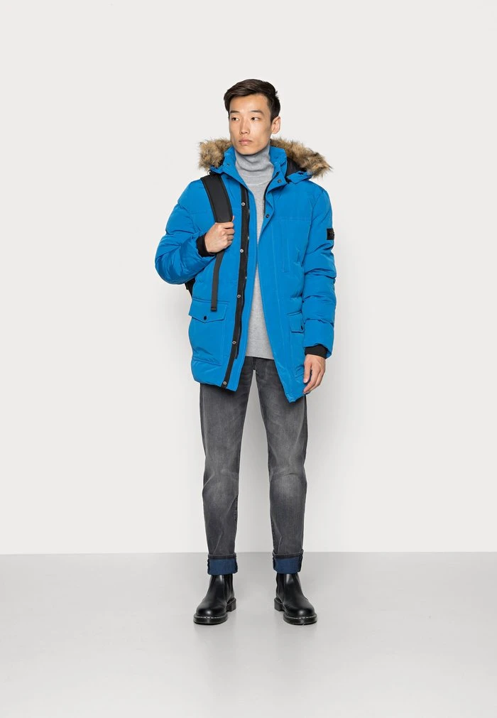 SHAW - Veste d'hiver - baleine blue INDICODE JEANS SHAW - Veste D'hiver - Baleine Blue -INDICODE Ventes fdeb6f586d7544f8af740c84be137757