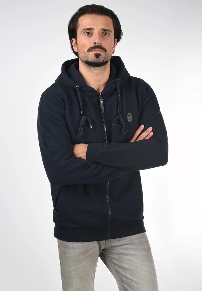 IDBARNHILL - Sweat à capuche zippé - navy INDICODE JEANS IDBARNHILL - Sweat à Capuche Zippé - Navy -INDICODE Ventes fe5c35c89bad43758c27915e0af2d24c