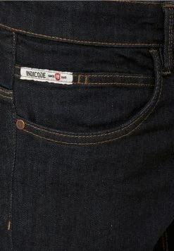 INDICODE JEANS CUBA CADEN - Short En Jean - Dark-blue Denim -INDICODE Ventes ff061be835ba4b41b39ba2f41a324a88