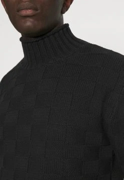 INDICODE JEANS CURTIS - Pullover - Black -INDICODE Ventes ff2ea0e0d6ea48b982bd6004739a9de5